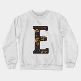 Letter E Crewneck Sweatshirt